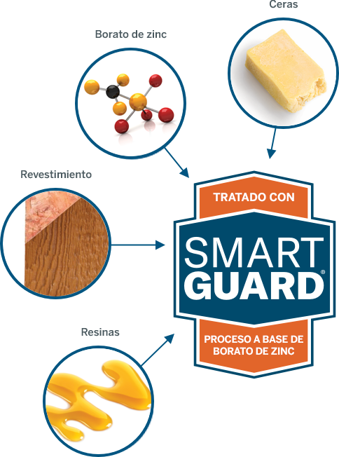 Infografía de la madera SmartGuard